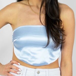 Grey Bandit Jolene Strapless Top